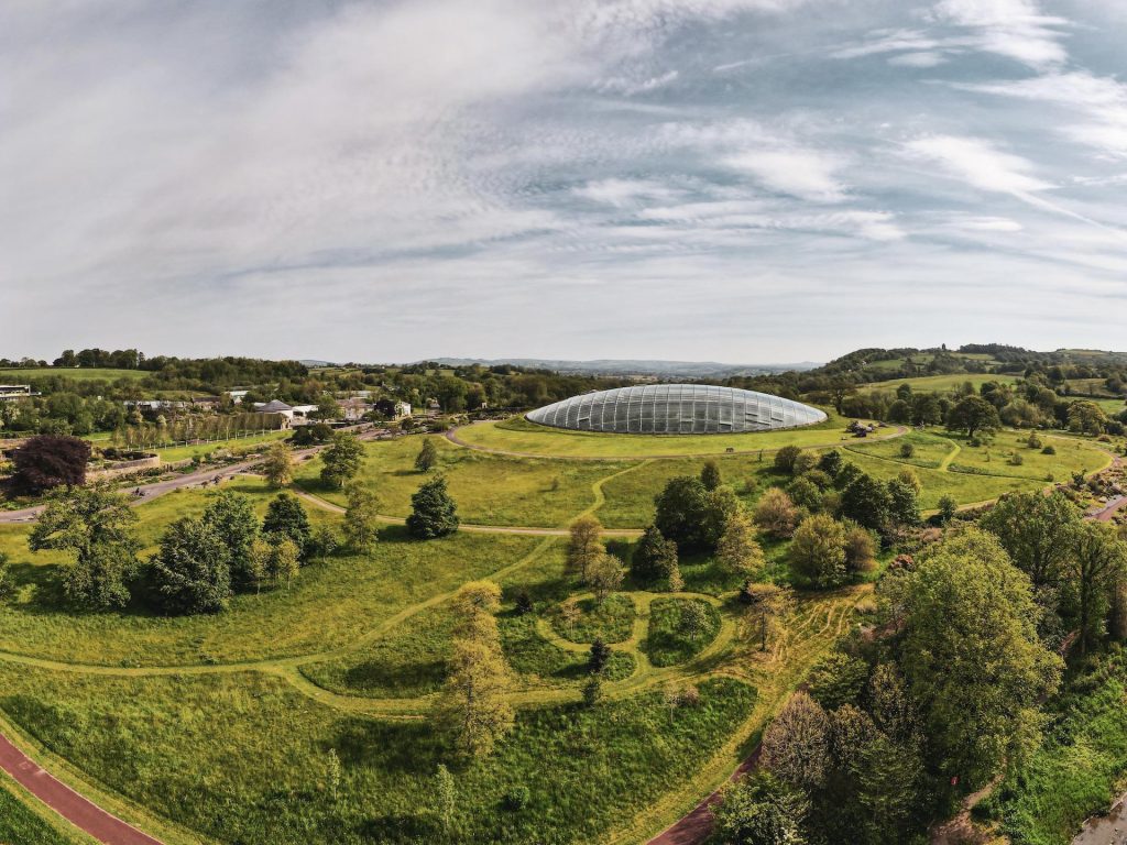 The National Botanic Garden of Wales in summer