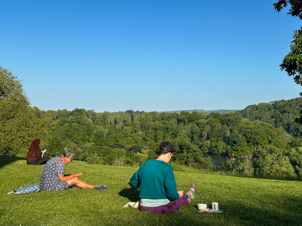 Devon retreat with Samadhi